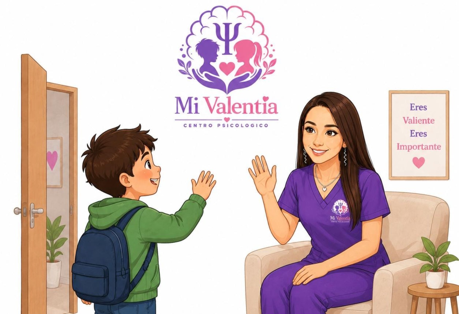 Ilustración del área educativa